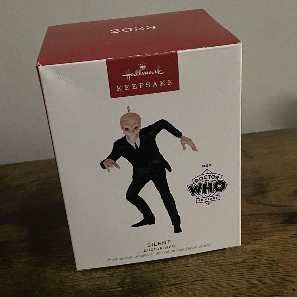 Doctor Who Hallmark Keepsake Ornament The Silent 50 Years Collectible New